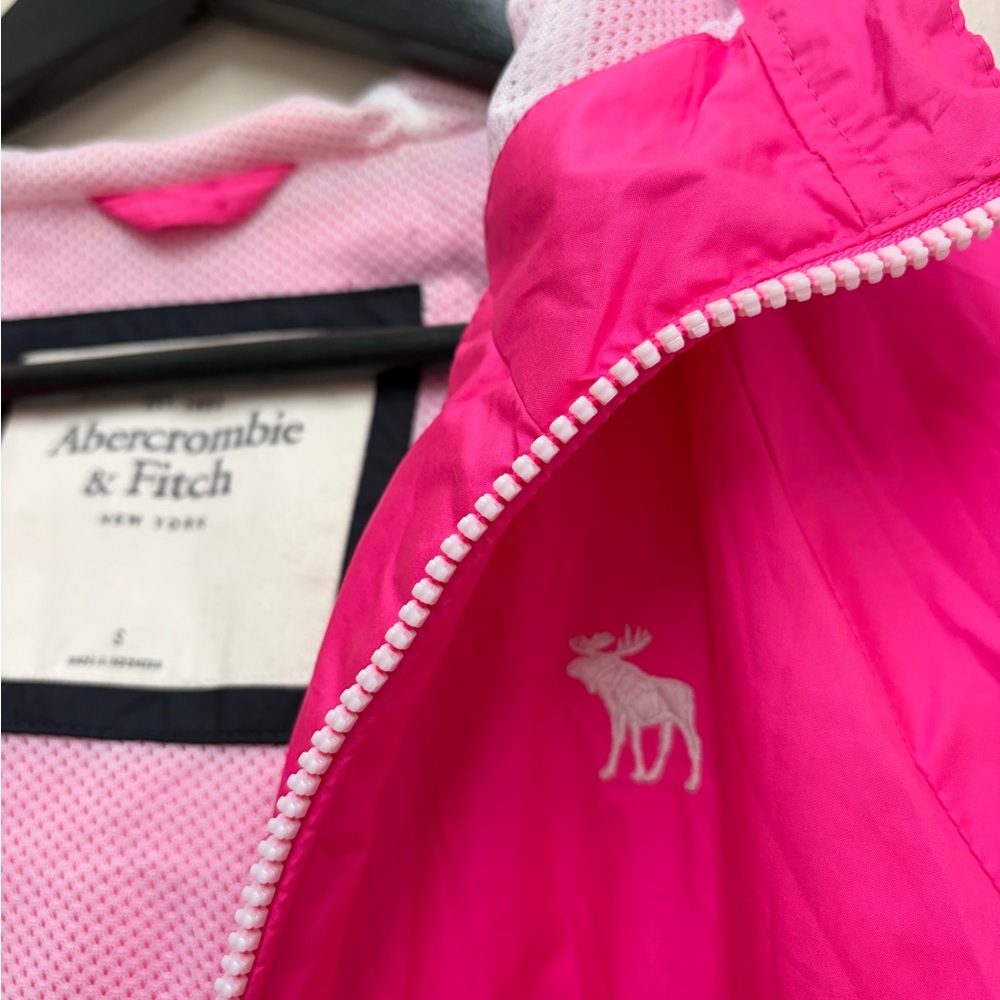 Abercrombie & Fitch Vibrant Pink Jacket